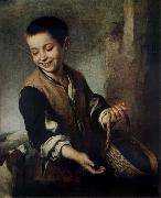 Bartolome Esteban Murillo Boy with A Dog China oil painting reproduction
